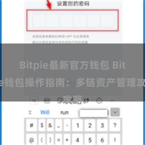 Bitpie最新官方钱包 Bitpie钱包操作指南：多链资产管理攻略