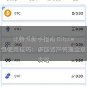 比特派新手指南 Bitpie钱包使用技巧：多链资产管理全攻略