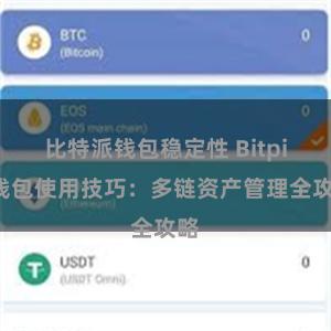 比特派钱包稳定性 Bitpie钱包使用技巧：多链资产管理全攻略