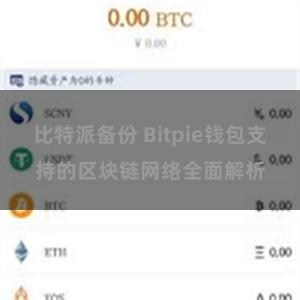 比特派备份 Bitpie钱包支持的区块链网络全面解析