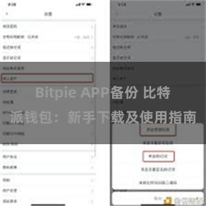 Bitpie APP备份 比特派钱包：新手下载及使用指南