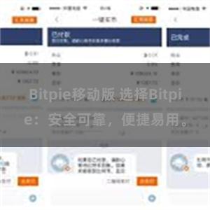 Bitpie移动版 选择Bitpie：安全可靠，便捷易用。