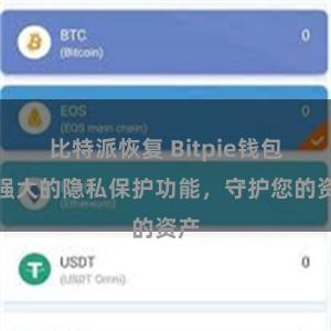 比特派恢复 Bitpie钱包：强大的隐私保护功能，守护您的资产