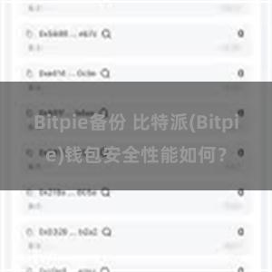 Bitpie备份 比特派(Bitpie)钱包安全性能如何？