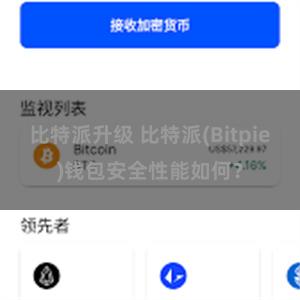 比特派升级 比特派(Bitpie)钱包安全性能如何？