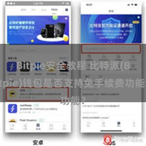 Bitpie安全教程 比特派(Bitpie)钱包是否支持免手续费功能？