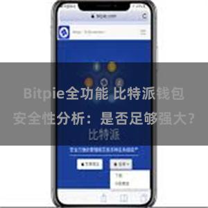 Bitpie全功能 比特派钱包安全性分析：是否足够强大？