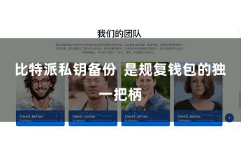 比特派私钥备份  是规复钱包的独一把柄